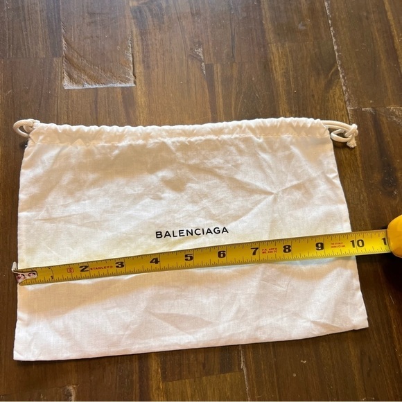 Balenciaga Dust Bag Canvas Drawstring Cover Protective Travel Case Logo - Picture 3 of 4